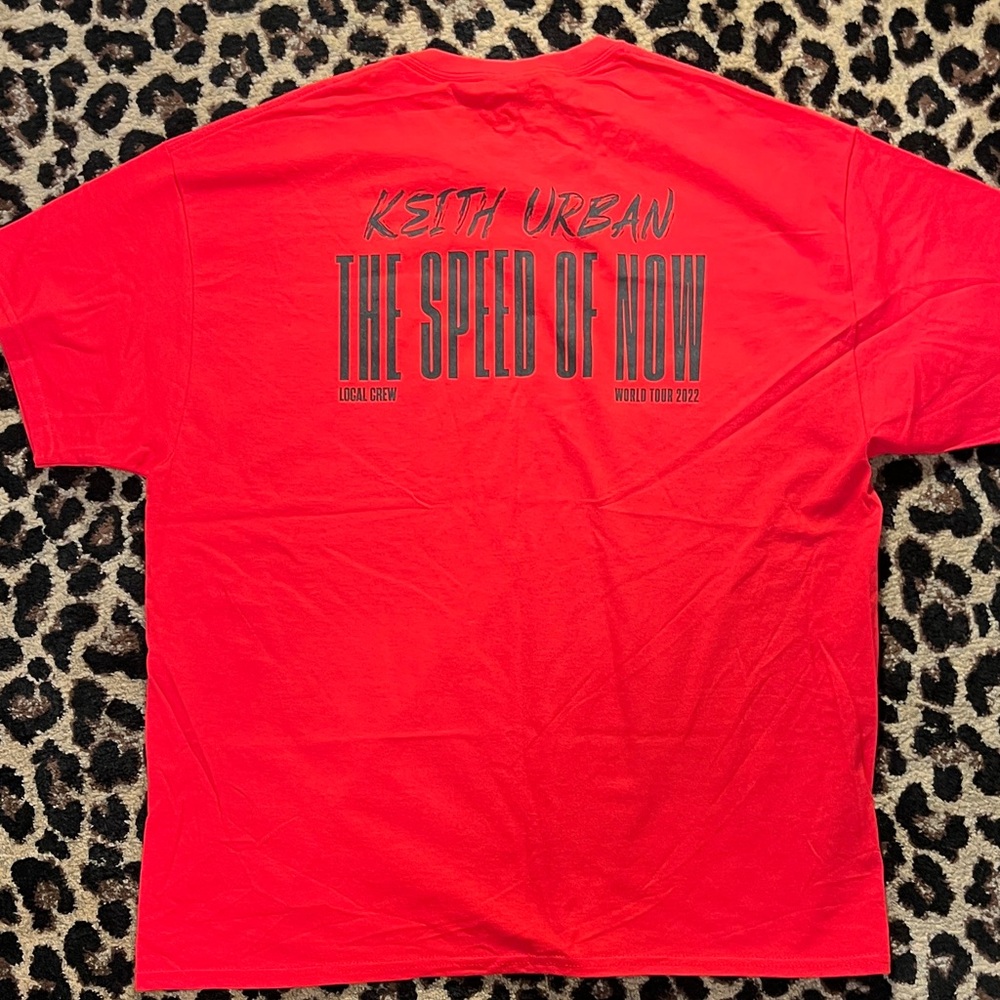 Keith Urban 2022 Tour Backstage Crew T-Shirt